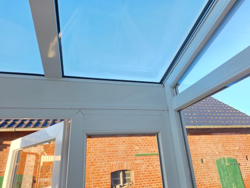 Wintergarten sauber nach der Reinigung